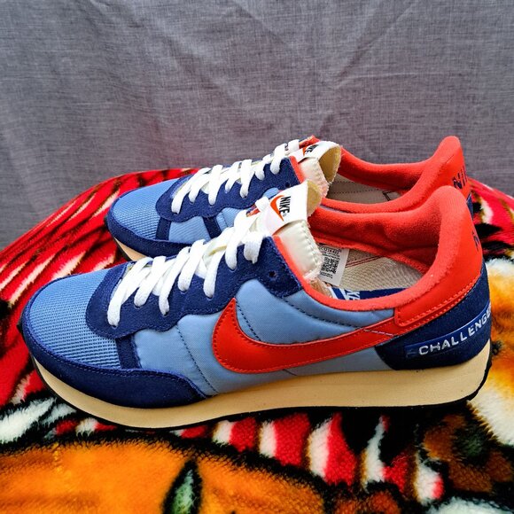 Size 11 Men Nike Challenger Og Light Blue Habanero Red-Blue Void DC5214-422